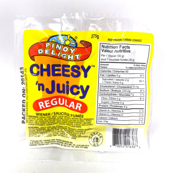 Pinoy Delight Cheesy`n Juicy (Regular) – Al Premium Food Mart