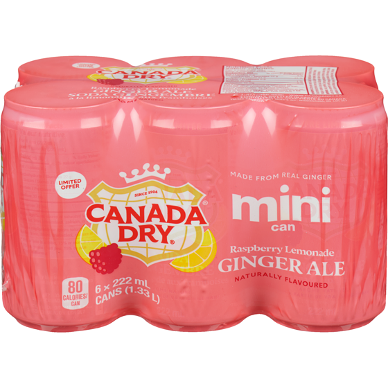 Mini Canada Dry Raspberry Lemonade Gingerale – Al Premium Food Mart ...