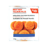 BEST BUY BREADED CHICKEN BURGERS