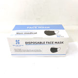 Disposable Facemask Black