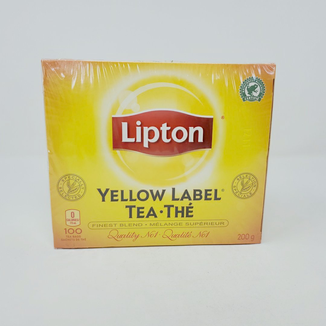 LIPTON YELLOW LABEL TEA 100 BAGS