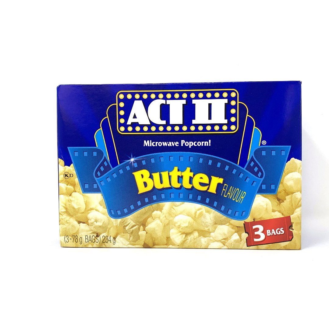 Act Microwave Popcorn Butter Flav