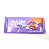 MILKA PEANUT AND CARAMEL CHOCOLATE BAR