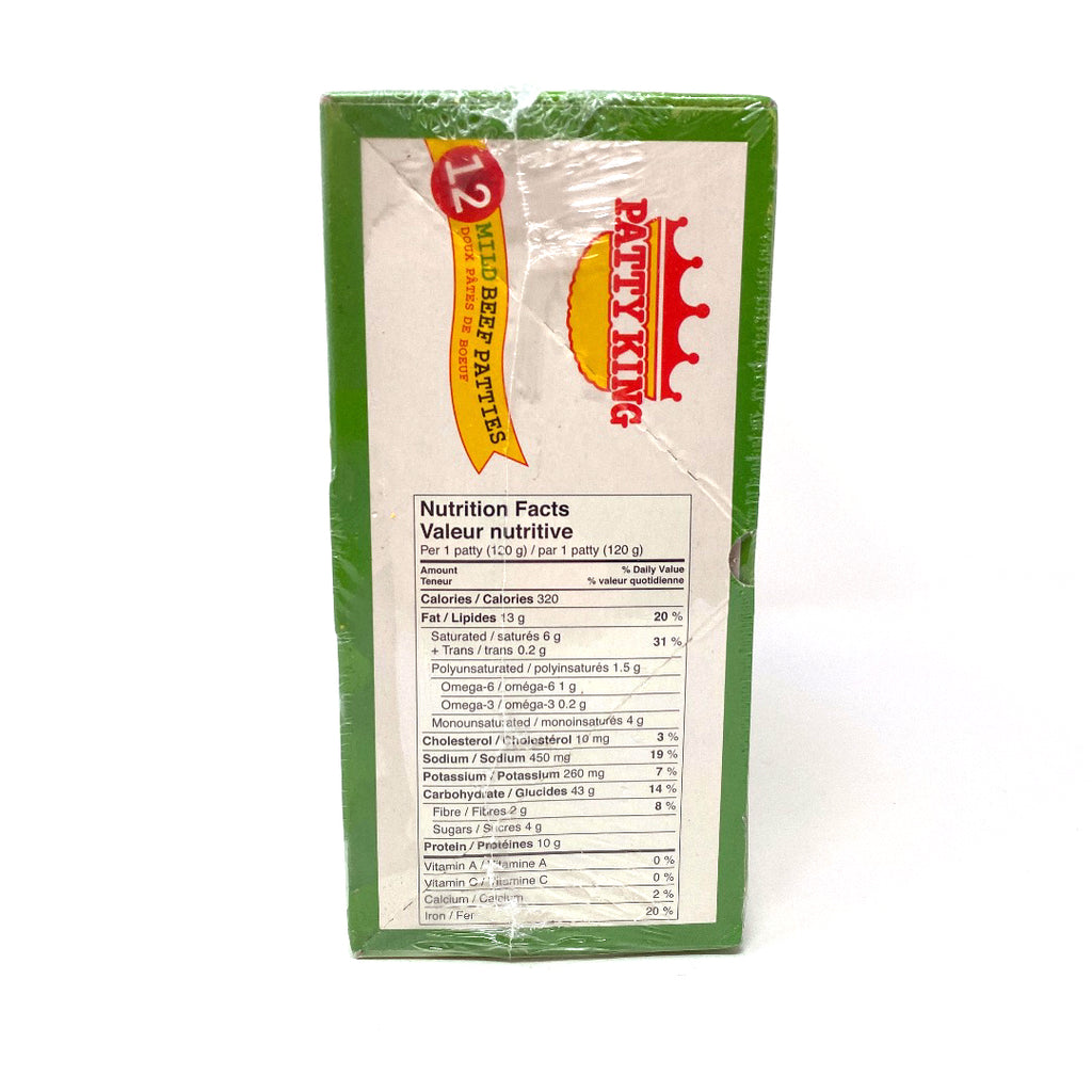 Patty King Beef Patties Mild Al Premium Food Mart Eglinton