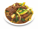 Sauteed Beef with Ginger and Green Shallot