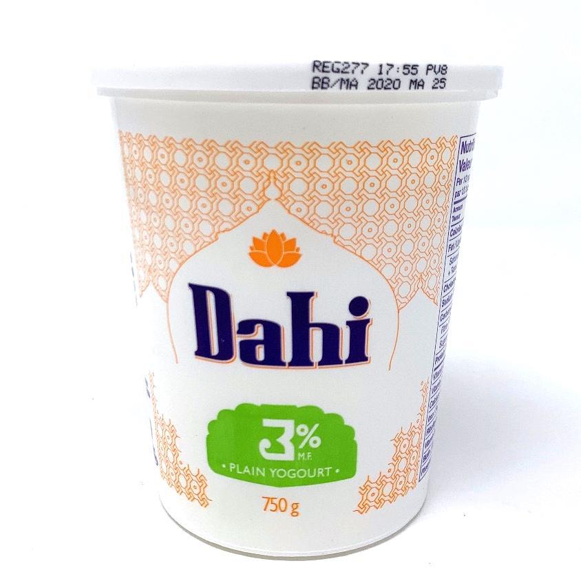 Parmalat Dahi 3% Plain Yogourt