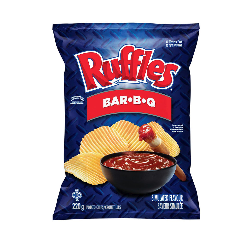 Ruffles Potato Chips(BBQ)