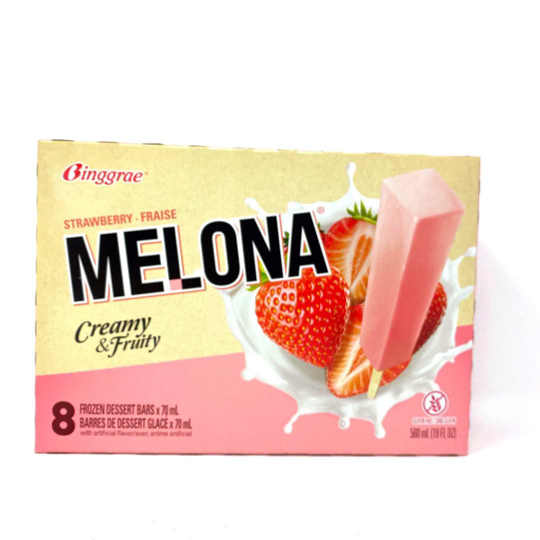 Binggrae Melona Strawberry Ice Bar