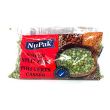 NUPAK GREEN SPLIT PEAS  900G