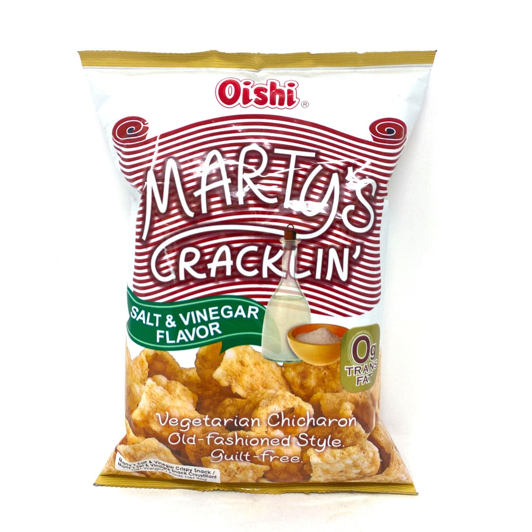 Oishi Marty's Cracklin' - Salt & Vinegar