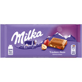 Milka Raisins & Nut Chocolate 100G